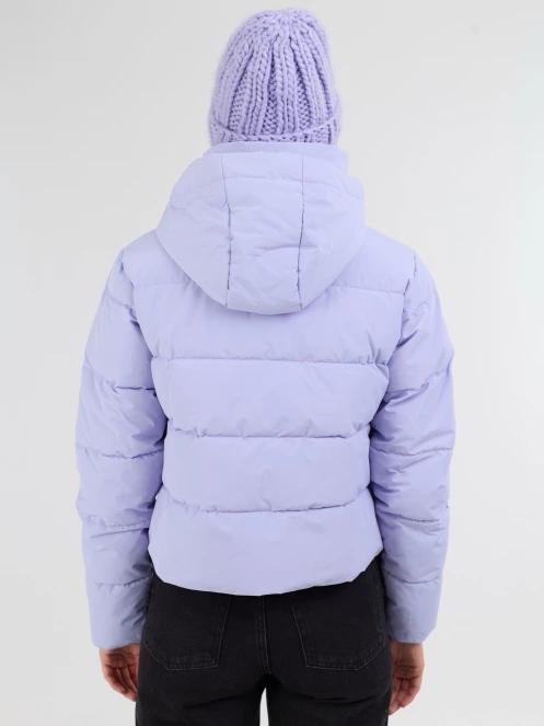 geaca matlasata de tranzitie pt. femei Fundango Amber Cropped Jacket violet 3