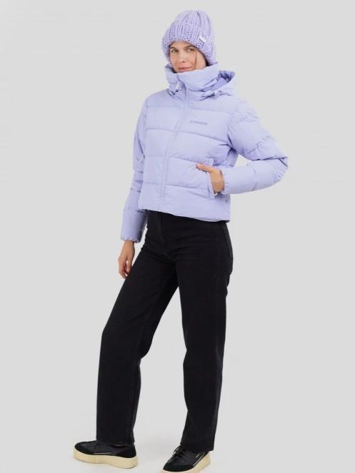 geaca matlasata de tranzitie pt. femei Fundango Amber Cropped Jacket violet 4