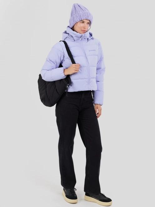 geaca matlasata de tranzitie pt. femei Fundango Amber Cropped Jacket violet 5