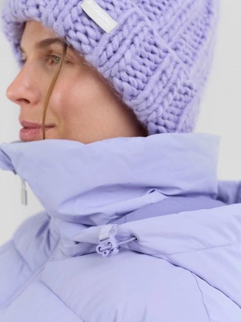 geaca matlasata de tranzitie pt. femei Fundango Amber Cropped Jacket violet 8