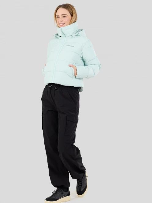 geaca matlasata de tranzitie pt. femei Fundango Amber Cropped Jacket verde 6