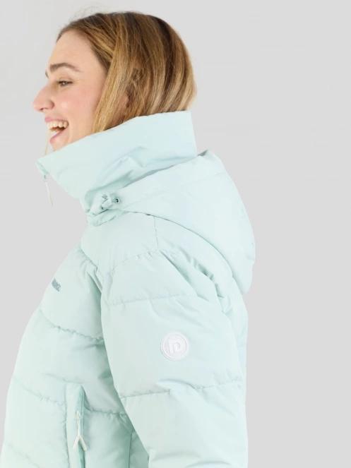 geaca matlasata de tranzitie pt. femei Fundango Amber Cropped Jacket verde 8