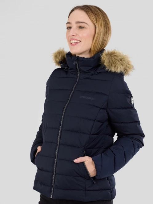 geaca matlasata de tranzitie pt. femei Fundango Urban Lite Jacket albastru inchis 2