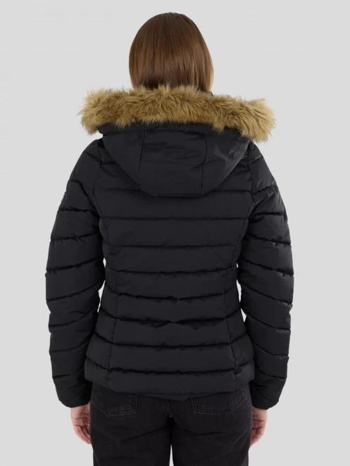geaca matlasata de tranzitie pt. femei Fundango Urban Lite Jacket negru 3