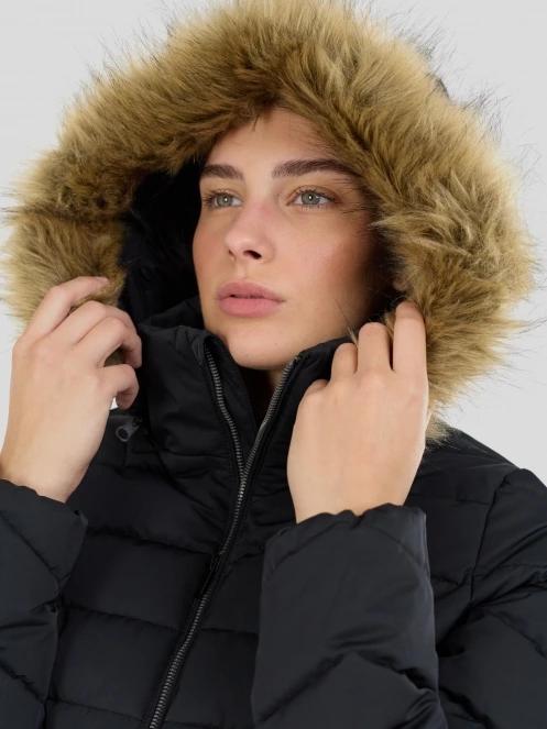 geaca matlasata de tranzitie pt. femei Fundango Urban Lite Jacket negru 5