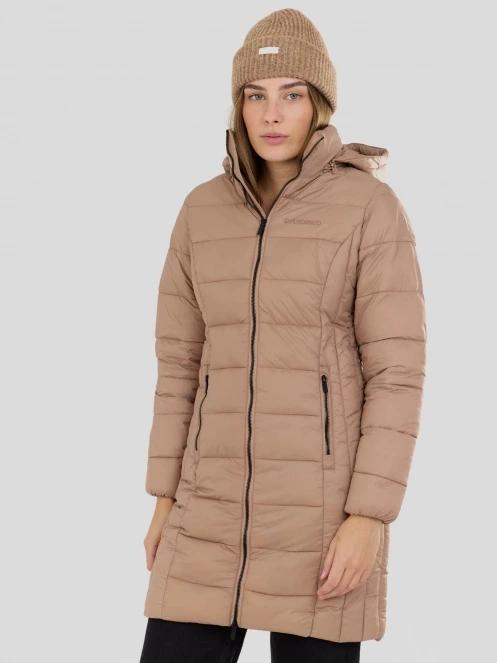 geaca matlasata de tranzitie pt. femei Fundango Lunel Padded Jacket maro 2