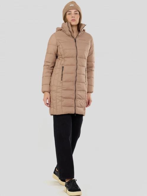 geaca matlasata de tranzitie pt. femei Fundango Lunel Padded Jacket maro 4