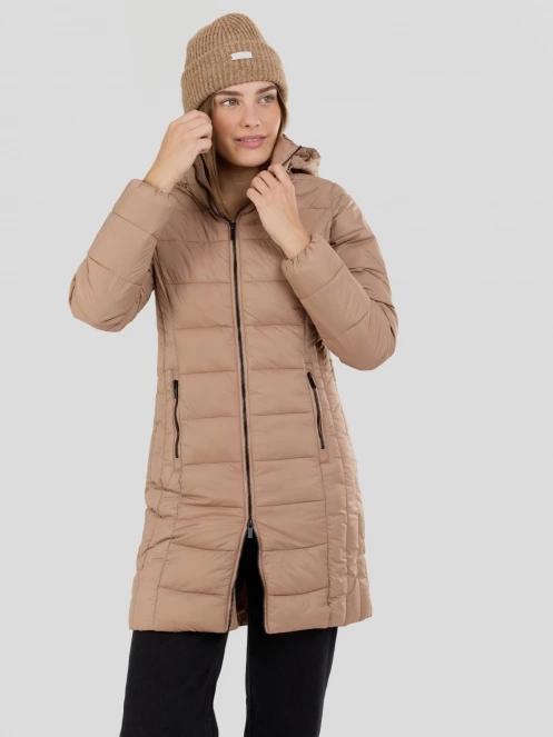 geaca matlasata de tranzitie pt. femei Fundango Lunel Padded Jacket maro 5