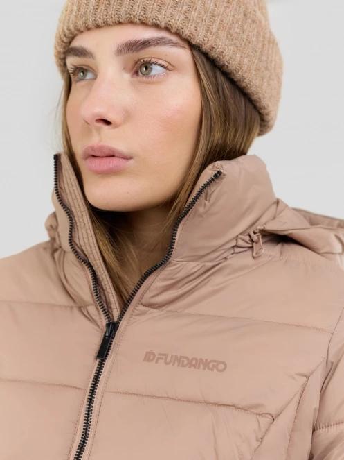 geaca matlasata de tranzitie pt. femei Fundango Lunel Padded Jacket maro 6