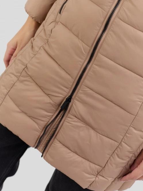 geaca matlasata de tranzitie pt. femei Fundango Lunel Padded Jacket maro 7
