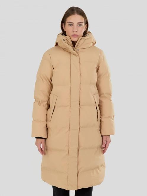 gaca de iarna matlasata pt. femei Fundango Cosycoat Long Padded Jacket galben 2