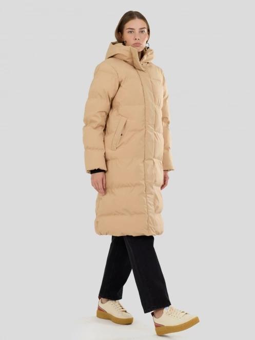 gaca de iarna matlasata pt. femei Fundango Cosycoat Long Padded Jacket galben 4