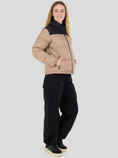 gaca de iarna matlasata pt. femei Fundango Nina Padded Jacket maro 5