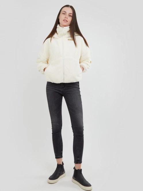 jacheta de strada pt. femei Fundango Sansa Hybrid Jacket alb 4