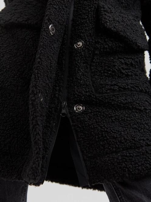 jacheta de strada pt. femei Fundango Elle Fleece Jacket negru 7