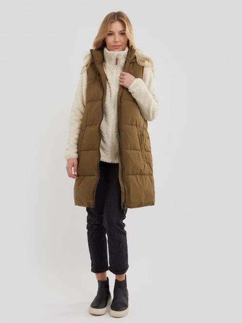 vesta pt. femei Fundango Scarlet Padded Vest oliv 4
