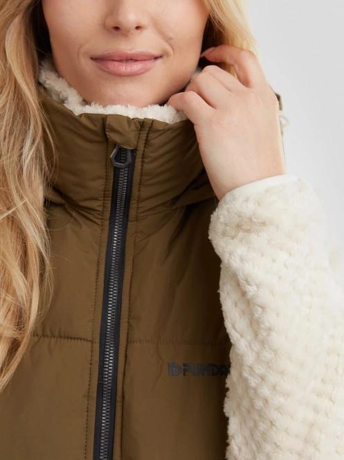 vesta pt. femei Fundango Scarlet Padded Vest oliv 6