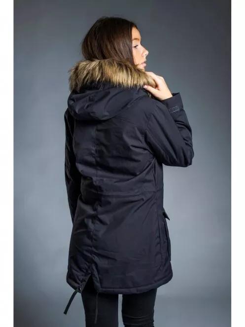 jacheta de iarna pt. femei Fundango MAGNOLIA Parka Jacket negru 3