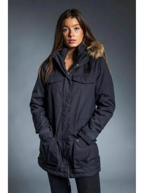 jacheta de iarna pt. femei Fundango MAGNOLIA Parka Jacket negru 4