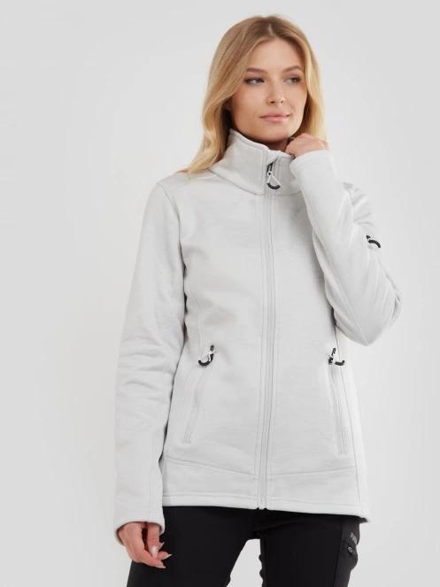 pulover polar pt. femei Fundango Antila Fleece Jacket alb 2