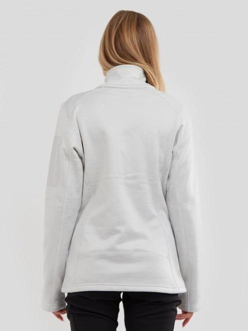 pulover polar pt. femei Fundango Antila Fleece Jacket alb 3