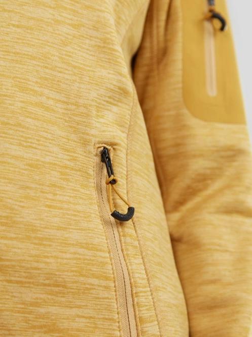 pulover polar pt. femei Fundango Antila Fleece Jacket galben 6