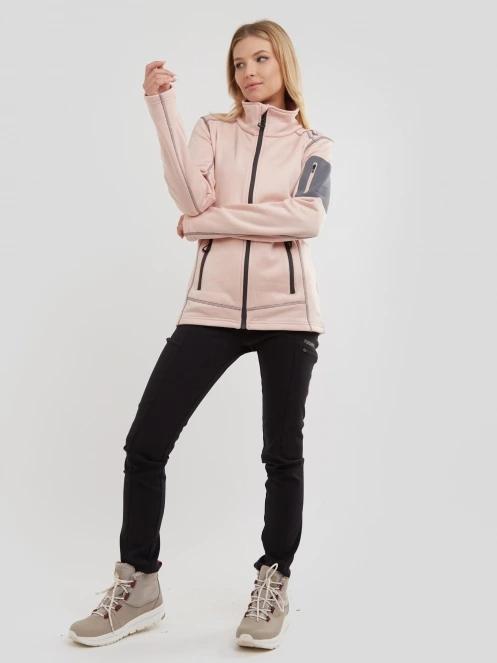 pulover polar pt. femei Fundango Antila Fleece Jacket roz 4