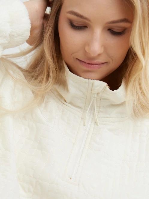 pulover polar pt. femei Fundango Calypso Hybrid Pullover maro 7