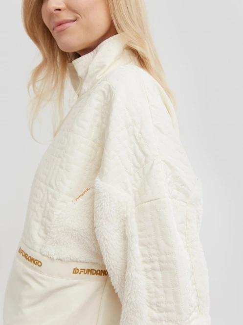 pulover polar pt. femei Fundango Calypso Hybrid Pullover maro 8