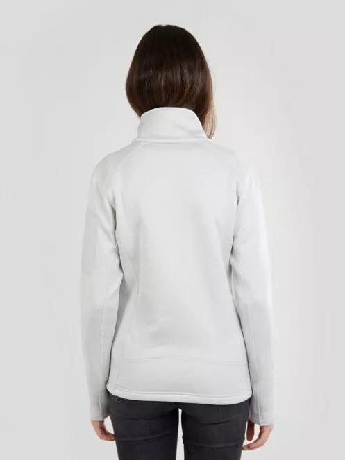 pulover polar pt. femei Fundango Antila Fleece Jacket alb 3