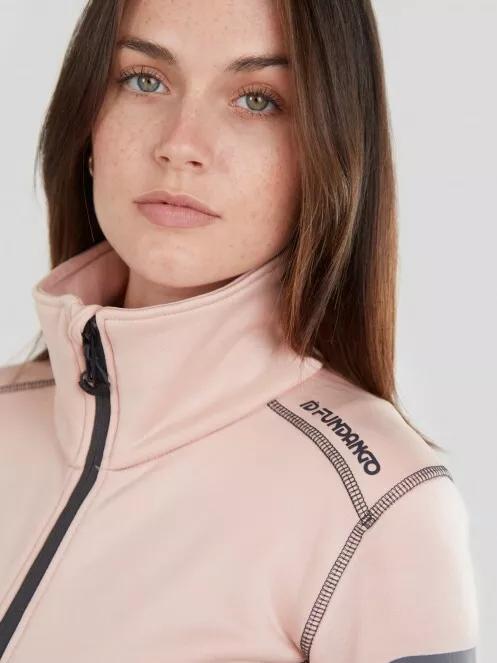 pulover polar pt. femei Fundango Antila Fleece Jacket roz 4