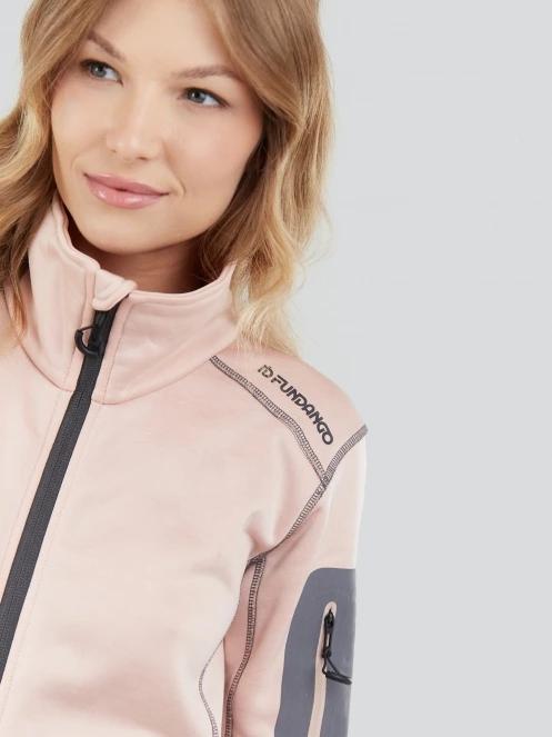 pulover polar pt. femei Fundango Antila Fleece Jacket roz 5