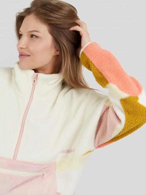strat intermediar hibrid pt. femei Fundango Riva Hybrid Pullover multicolor 8
