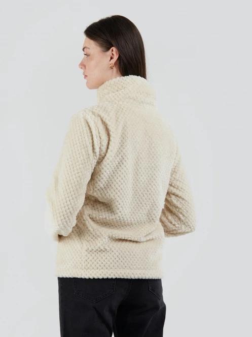 pulover polar pt. femei Fundango Shiren Fleece Jacket galben 3