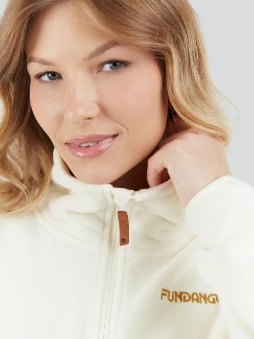 pulover polar pt. femei Fundango Serena Fleece Jacket galben 6