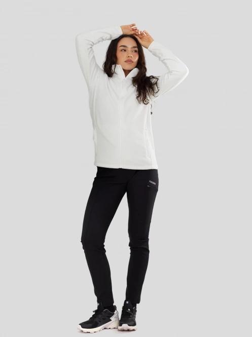 pulover polar pt. femei Fundango Serena Fleece Jacket alb 4