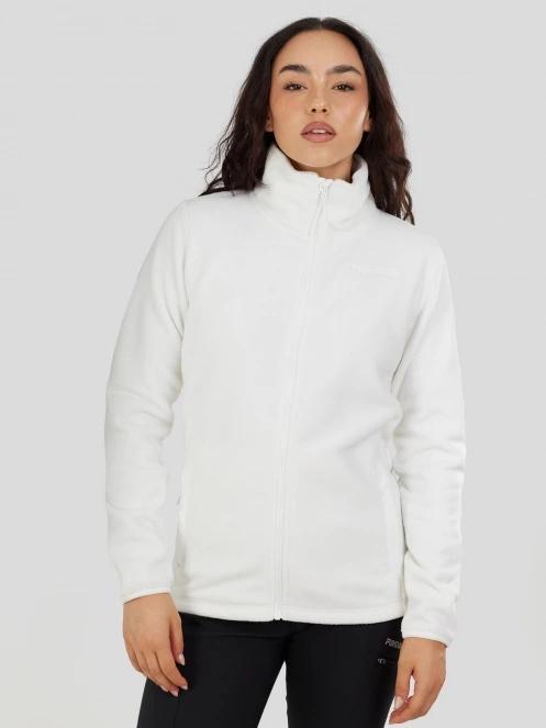 pulover polar pt. femei Fundango Serena Fleece Jacket alb 5