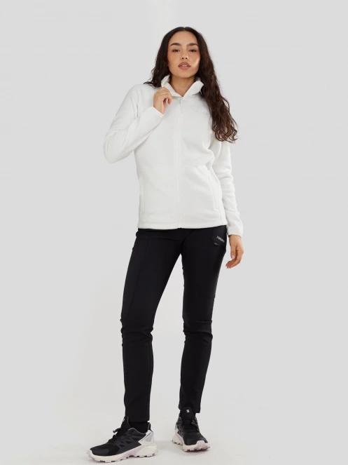 pulover polar pt. femei Fundango Serena Fleece Jacket alb 6