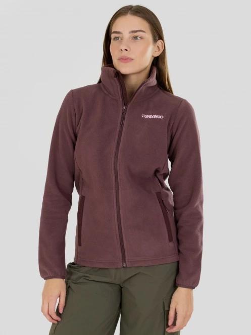 pulover polar pt. femei Fundango Serena Fleece Jacket violet 2