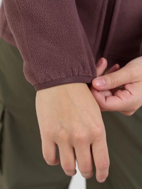 pulover polar pt. femei Fundango Serena Fleece Jacket violet 8