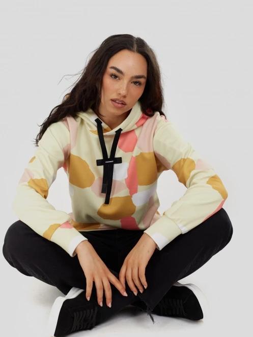 pulover cu gluga pt. femei Fundango Challenger Pullover multicolor 5