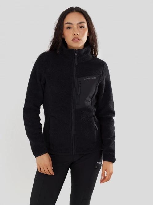 pulover polar pt. femei Fundango Shiloh Fleece Jacket negru 2