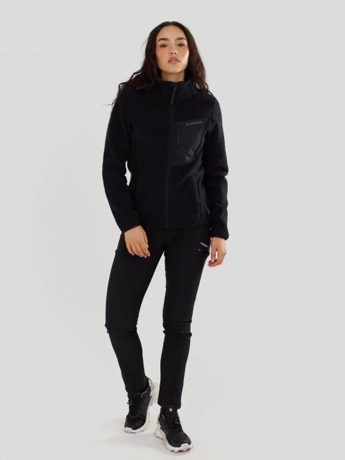 pulover polar pt. femei Fundango Shiloh Fleece Jacket negru 4