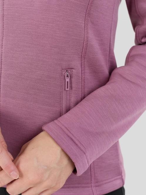 pulover polar pt. femei Fundango Antilles Melange Jacket roz 9