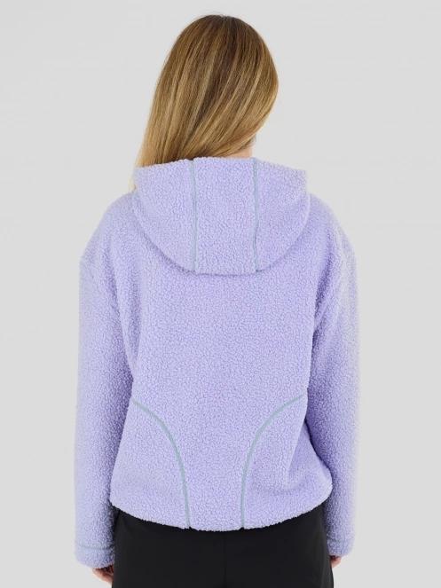 pulover cu gluga pt. femei Fundango Juniper Pile Jacket violet 3