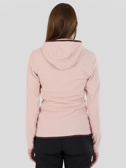 strat intermediar hibrid pt. femei Fundango Nigata Full Zip Hoodie roz 3