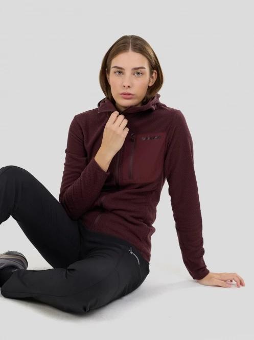 strat intermediar hibrid pt. femei Fundango Nigata Full Zip Hoodie violet 5
