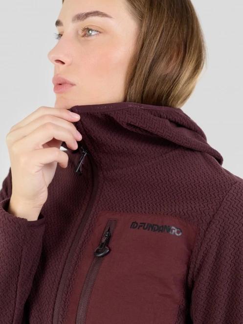 strat intermediar hibrid pt. femei Fundango Nigata Full Zip Hoodie violet 7