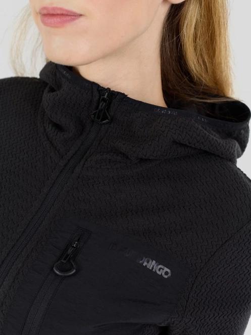 strat intermediar hibrid pt. femei Fundango Nigata Full Zip Hoodie negru 7