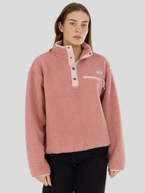 pulover polar pt. femei Fundango Pacha Fleece Jacket roz 2